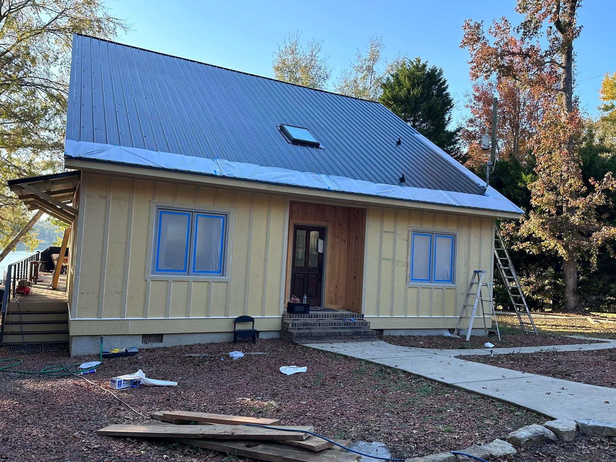 After — Lake Cabin