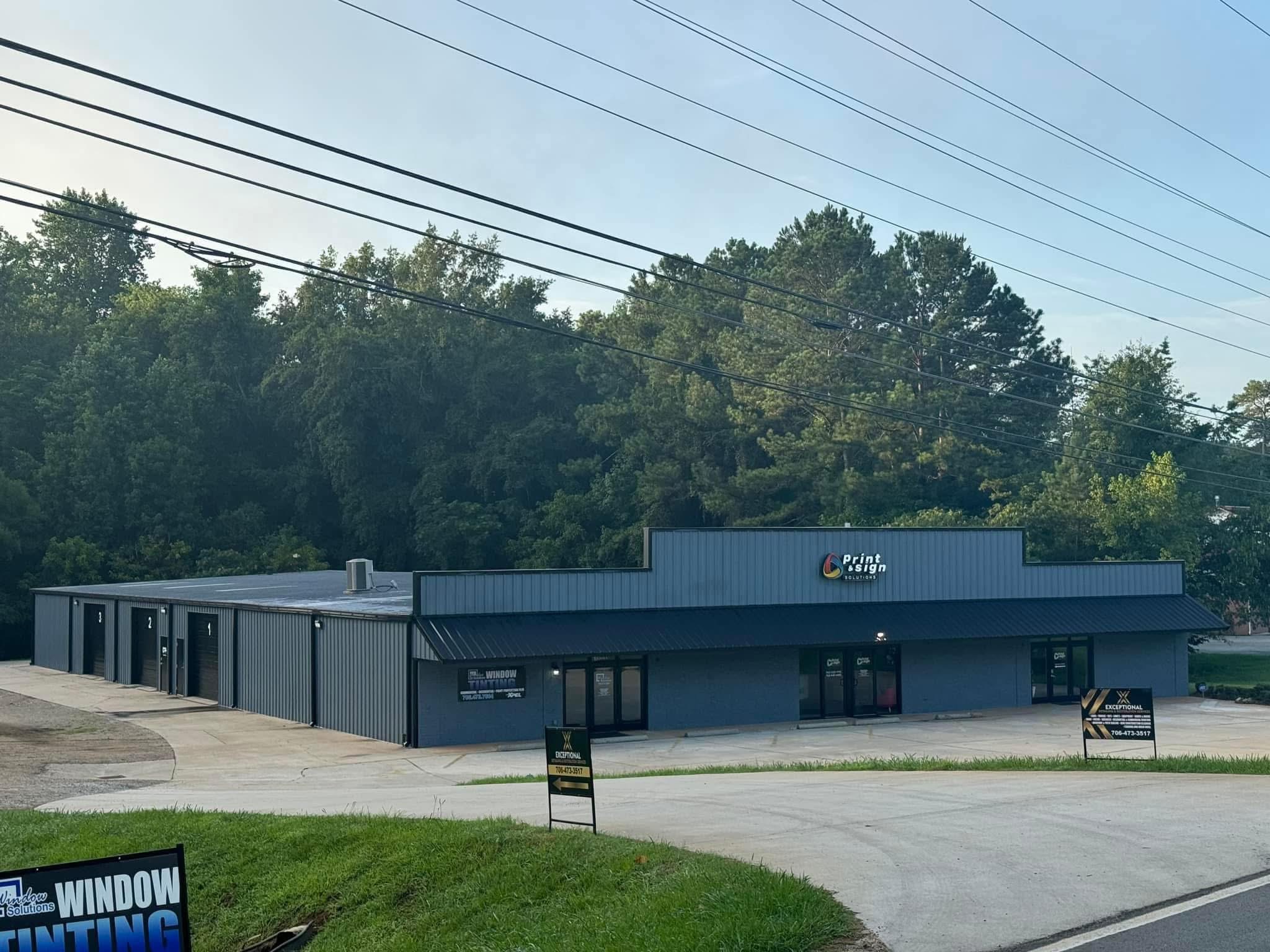 Before — Commercial Exterior