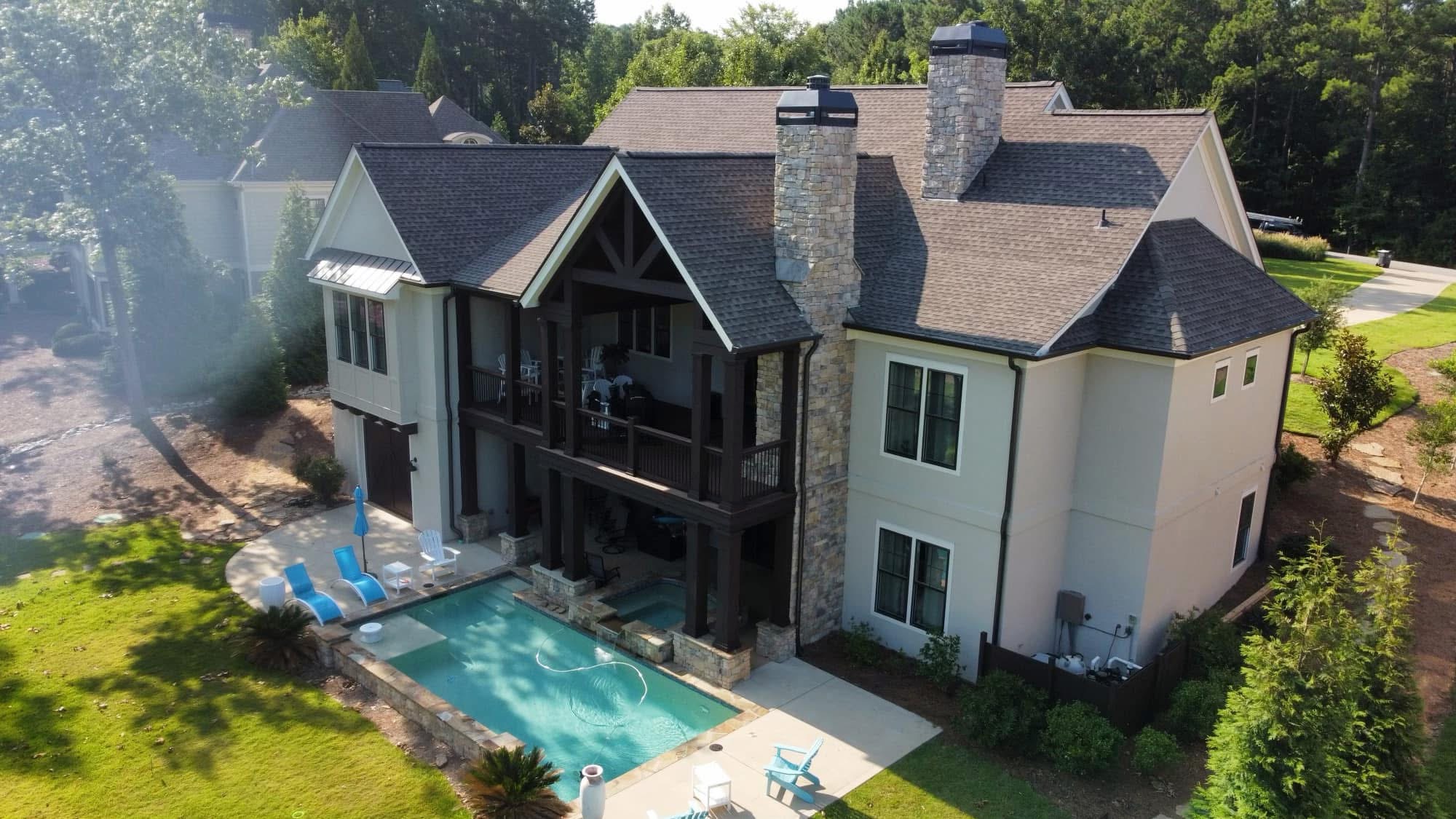 Luxury Estate Full Exterior