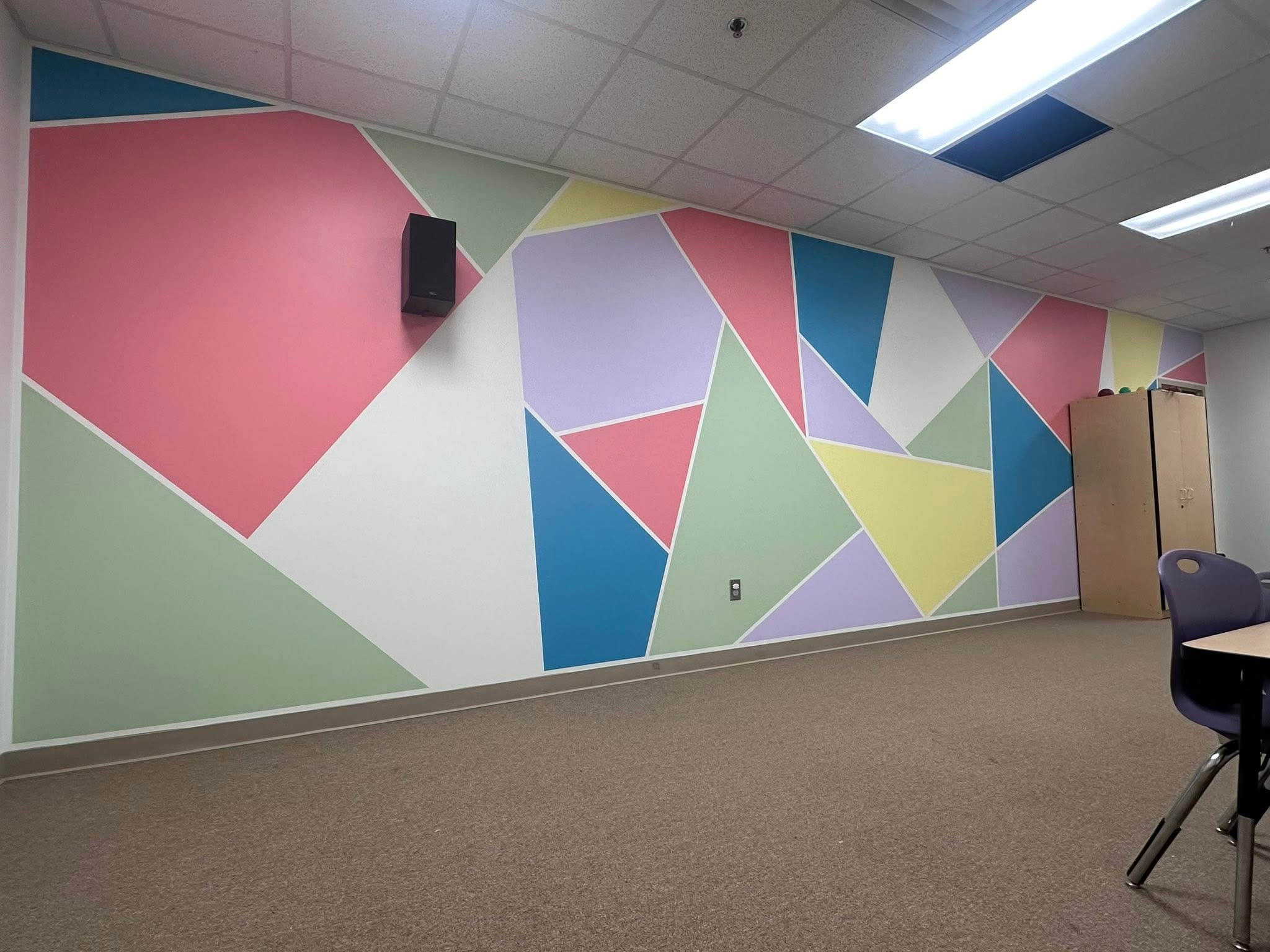 Before — Geometric Wall