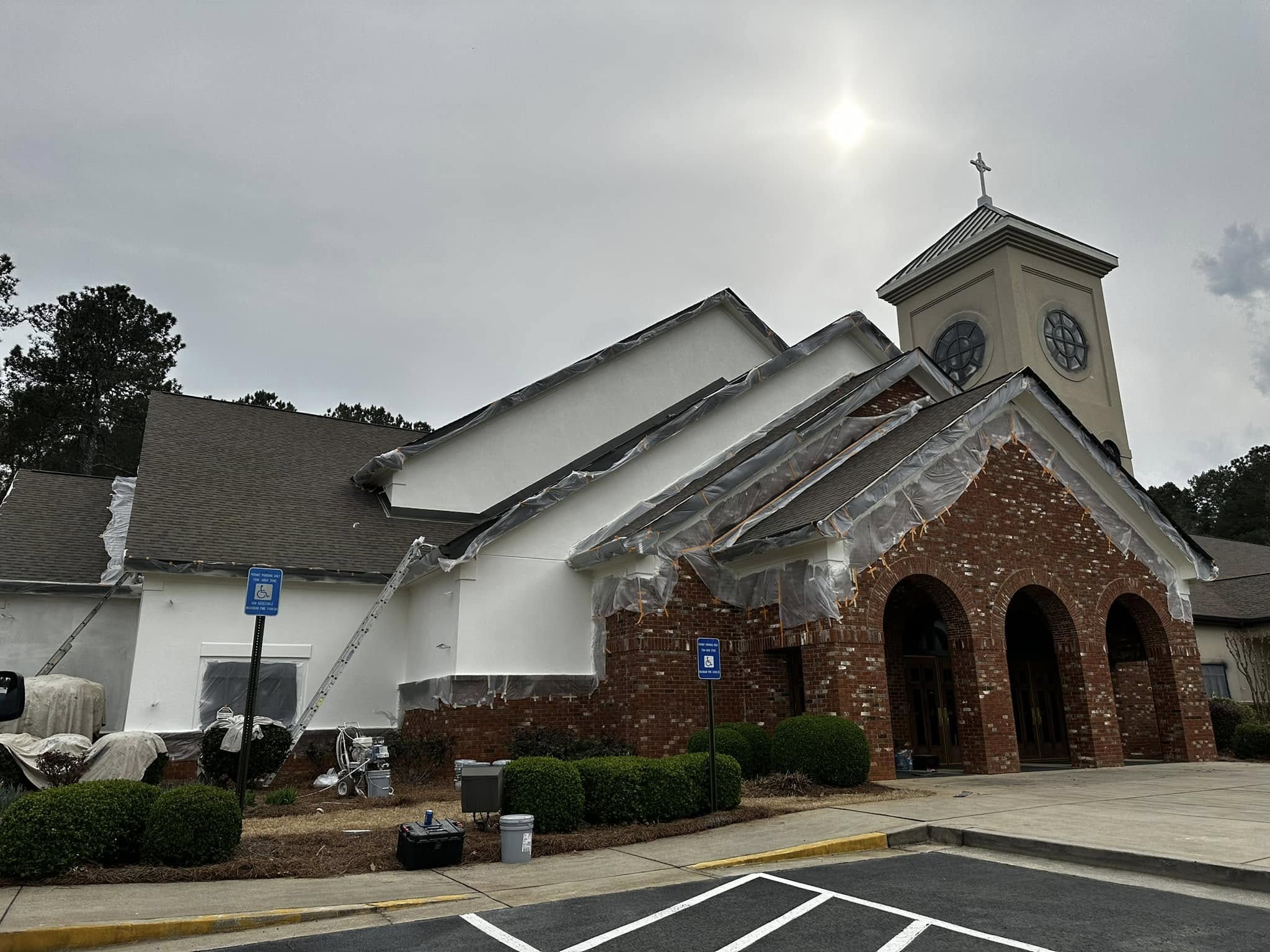 After — Church Exterior