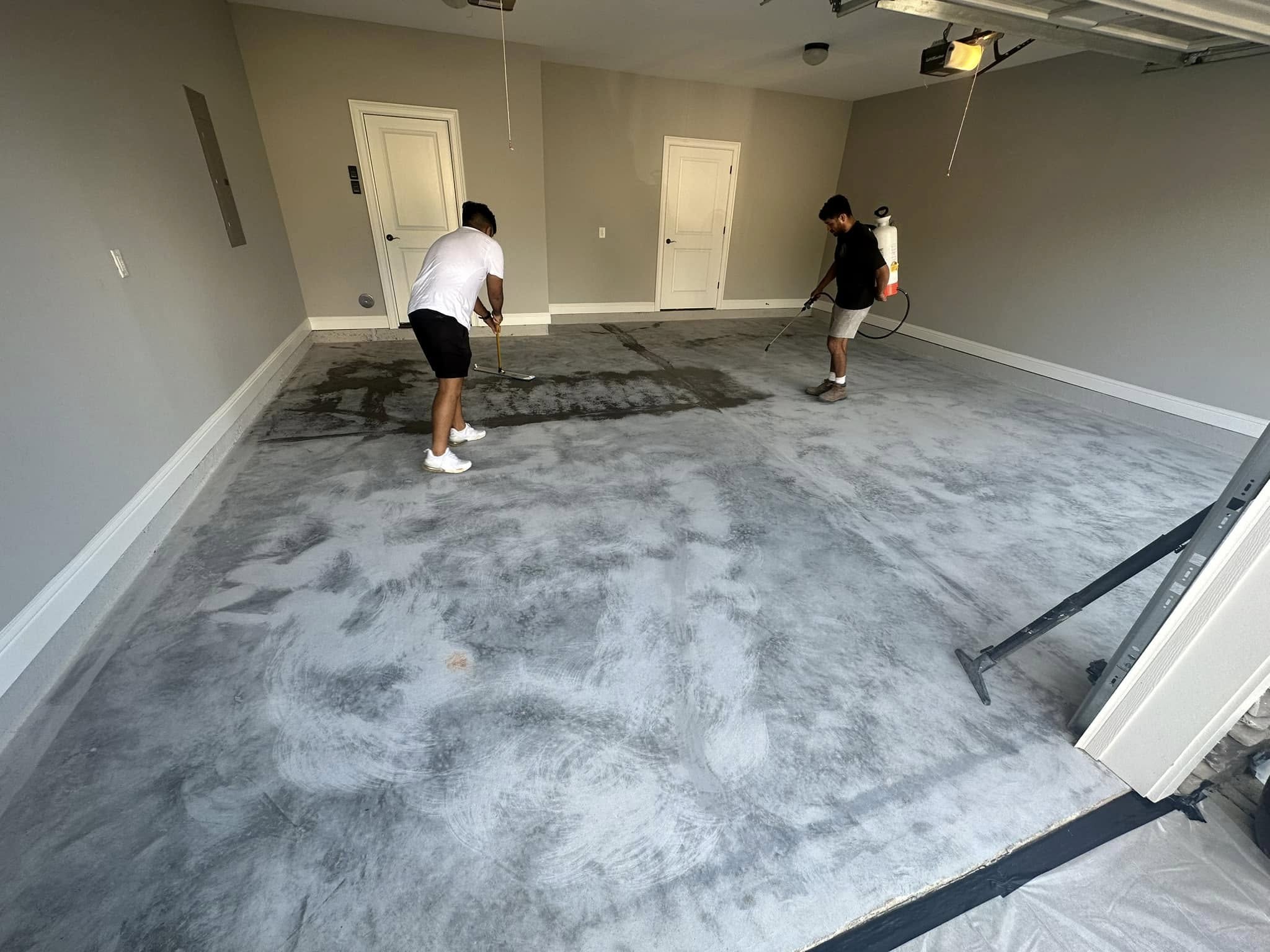 After — Epoxy Floor
