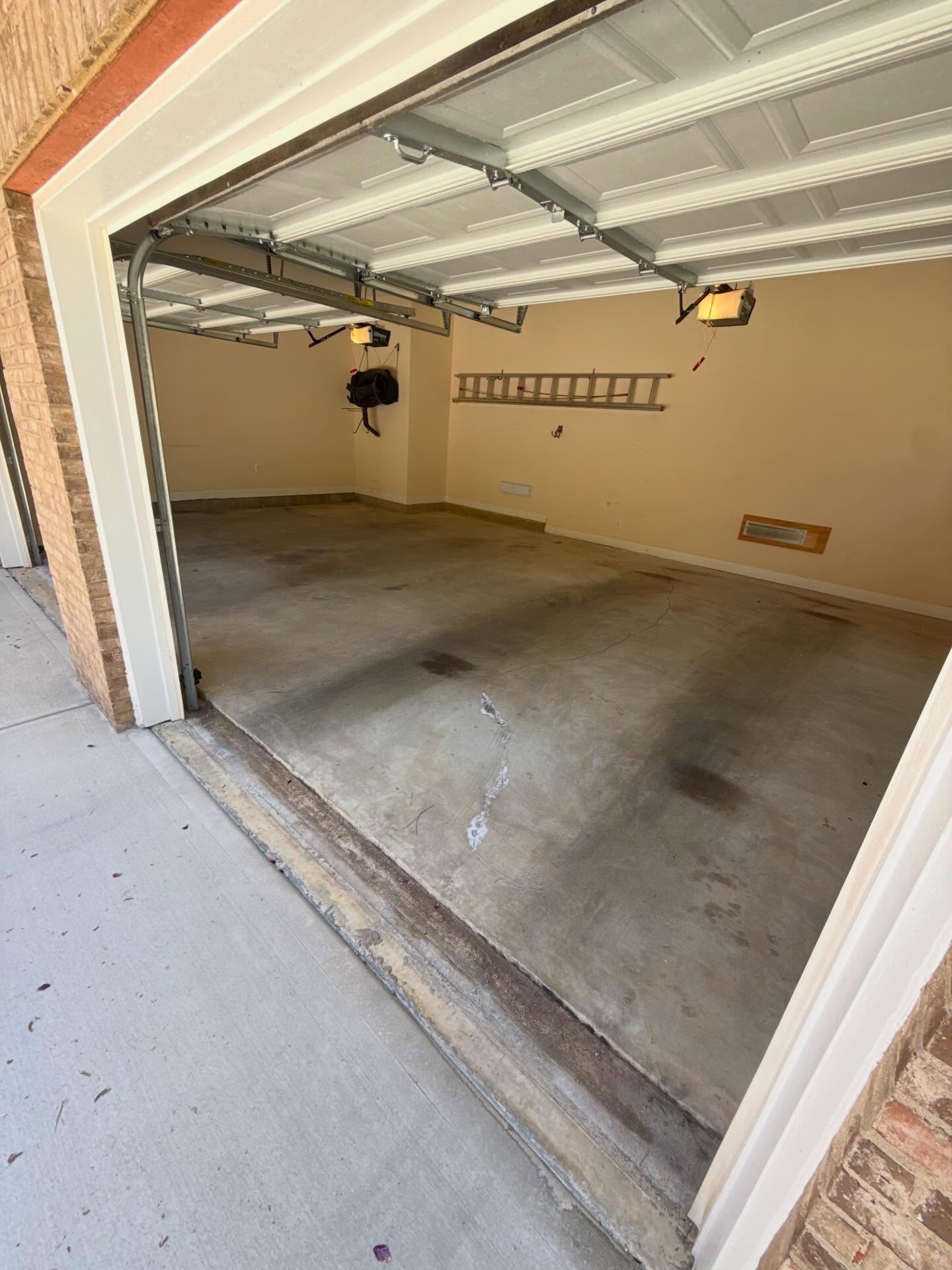 After — Garage Epoxy Floor