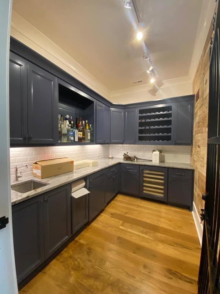 Before — Kitchen Cabinets